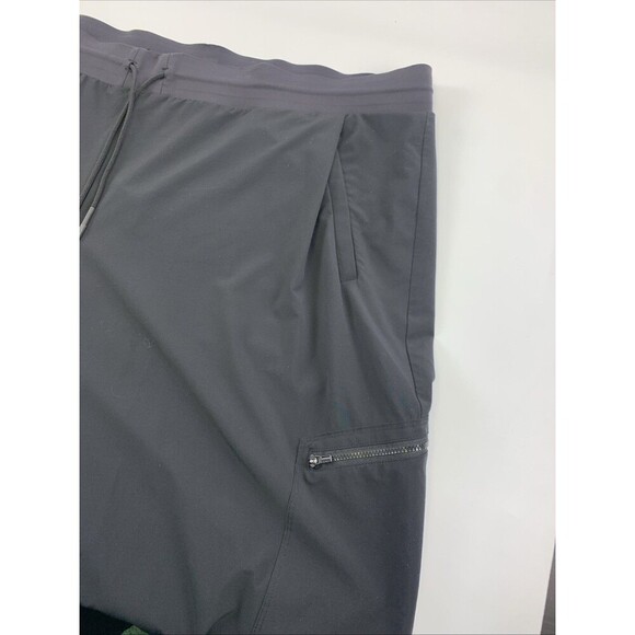 Athleta Go Far Travel Venture Pant Black PullOn Drawstring Jogger 566665 Plus 26 - Picture 8 of 16